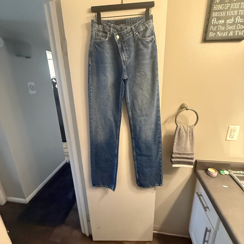 Zara Women's Blue Boot Cut Jeans